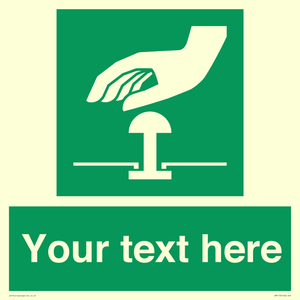 Custom Safe condition: Emergency stop button